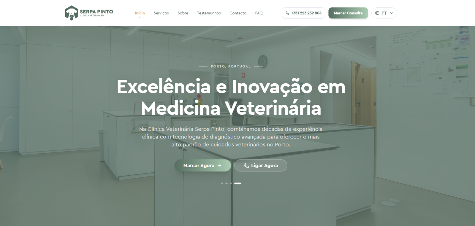 Vet Serpa Pinto – Institutional Website